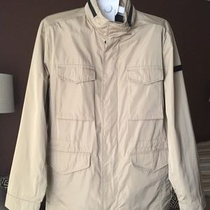 Michael Kors Beige Color Rain Jacket, Size L